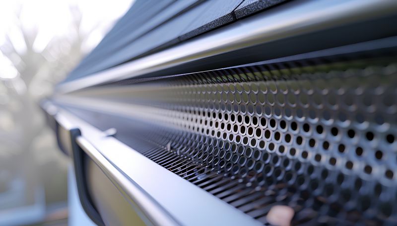 Covered Gutter Installation